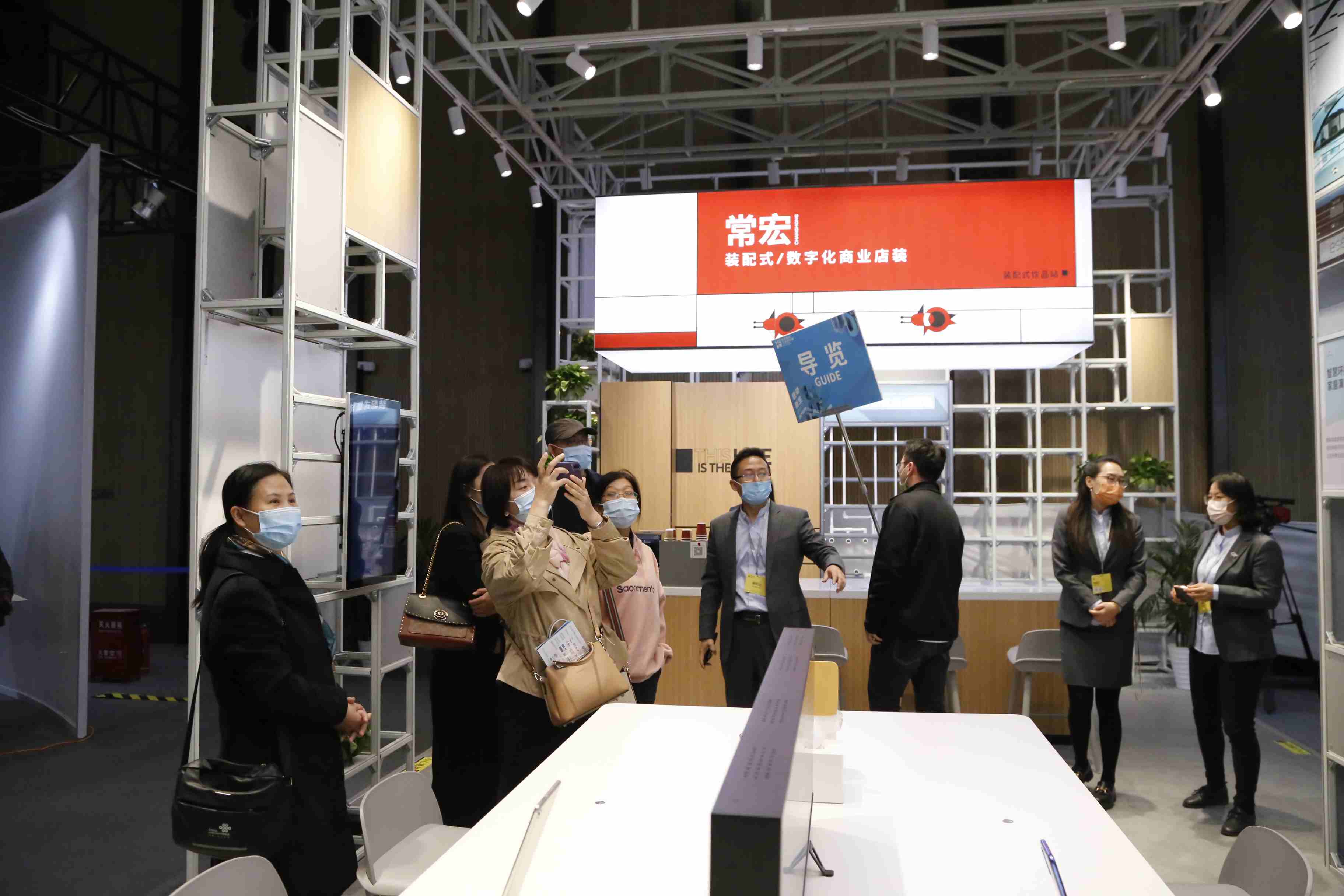 常宏聚焦&ldquo;低碳、装配式、数字化店装&rdquo;展出商业店装系统集成