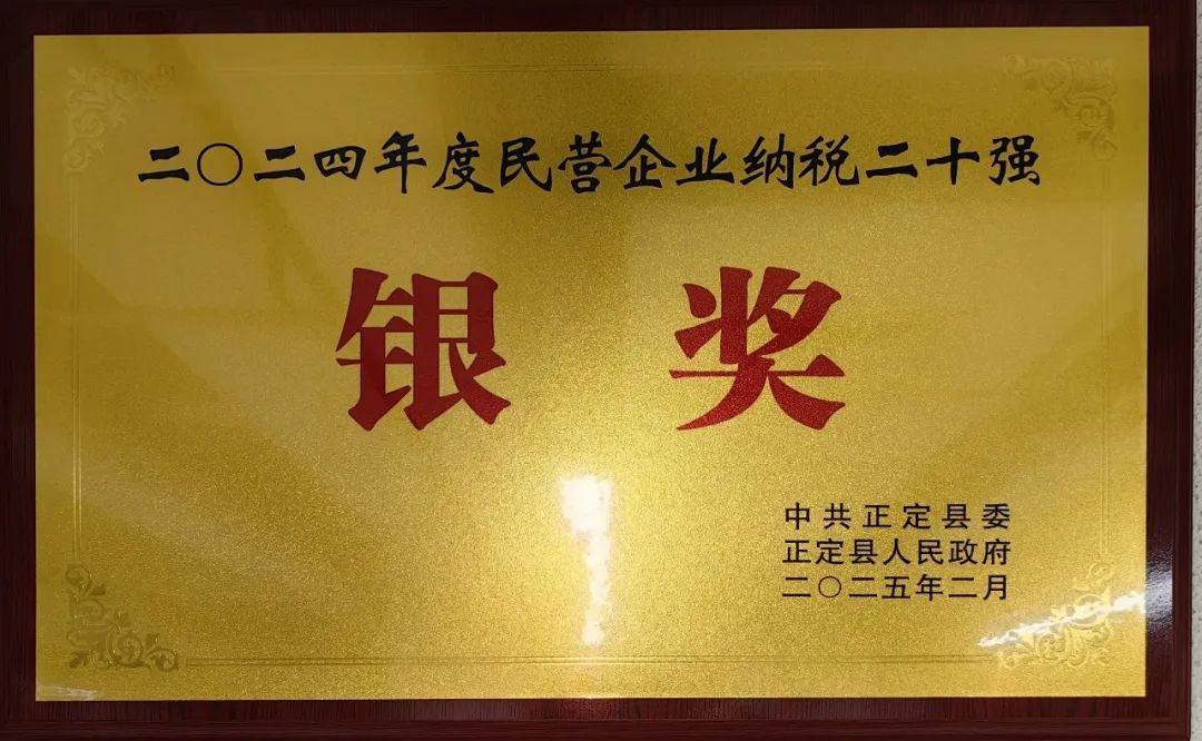 荣誉 | 日韩Aⅴ人妻无码一区二区荣获&ldquo;2024年度民营企业纳税二十强-银奖&rdquo;