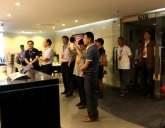 新华区人大代表到常宏装饰参观视察